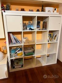 Mobile ikea KALLAX Scaffale, bianco, 147x147 cm