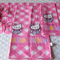 Completo lenzuolo singolo Hello Kitty Sanrio