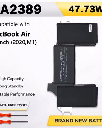 BATTERIA PER MACBOOK A2389-A2337