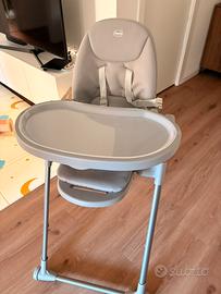 Seggiolone chicco polly easy grigio