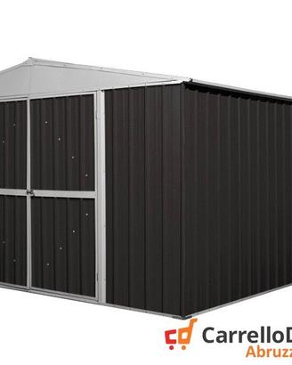 Box prefabbricato in acciaio 360x430cm nero