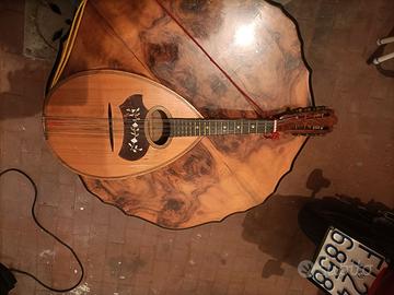 Mandolino fondo piatto tipo irlandese anni 60