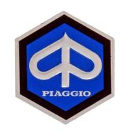 Stemma Piaggio esagonale da 26 mm per Vespa 50 S 1