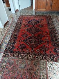 antico tappeto persiano kaskai misura 2,30x1,43