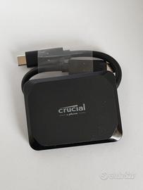 SSD Portatile Crucial da 2tb, condizioni perfette