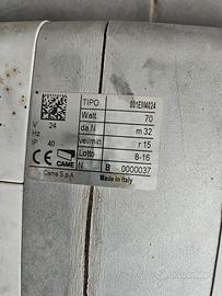 motori basculante garage