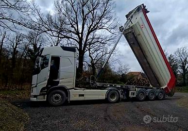 Trattore str Volvo FH500 Euro5 2014+Vasca rib 2018
