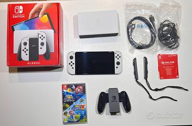 Nintendo Switch OLED + Super Mario Galaxy 1/2