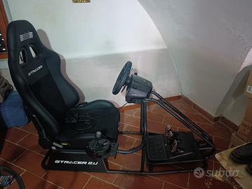 Next Level Racing GTRacer + Logitech G29 + cambio