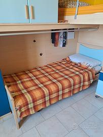 Plaid di lana per letto singolo 