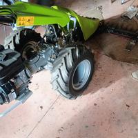 Falciatrice grillo gf2 con distanziali ruote maggi