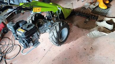 Falciatrice grillo gf2 con distanziali ruote maggi