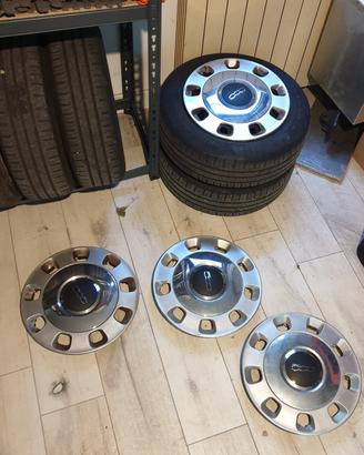 cerchi e gomme  fiat 500