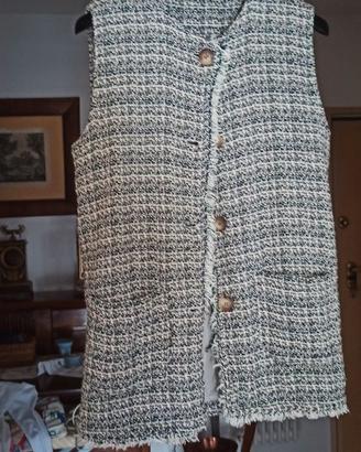Mazzonetto Gilet donna modello Chanel