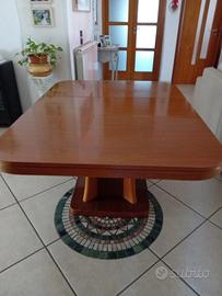 Tavolo da pranzo allungabile in legno massello