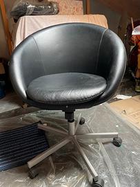 Ikea Skruvsta Sedia Con Ruote Ikea Poltrone Con Rotelle Ikea