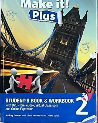 Libro di inglese “make it! plus 2”