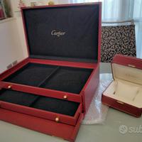 Preziosa e rara scatola CARTIER porta gioielli