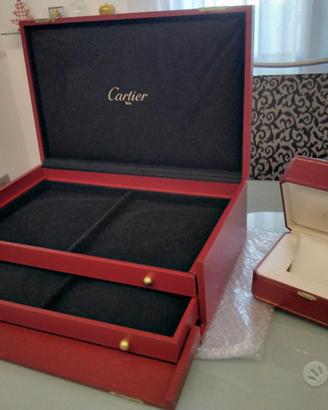 Preziosa e rara scatola CARTIER porta gioielli