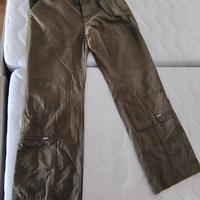 Pantaloni Sisley Verde Oliva