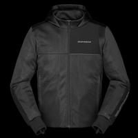 GIACCA SPIDI HOODIE NET ESTIVA NERO