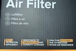 Filtro Aria RIDEX 8A0167 Nuovo VW Polo Audi A1