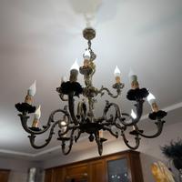 Lampadario Classico in Stile Barocco a 10 Luci
