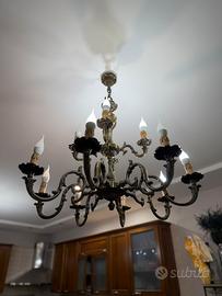 Lampadario Classico in Stile Barocco a 10 Luci