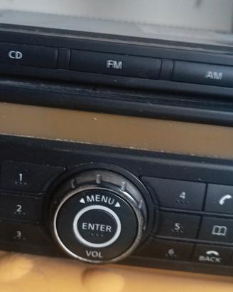 Autoradio CD per Nissan QASHQAI 