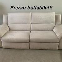 Divano con sedute relax