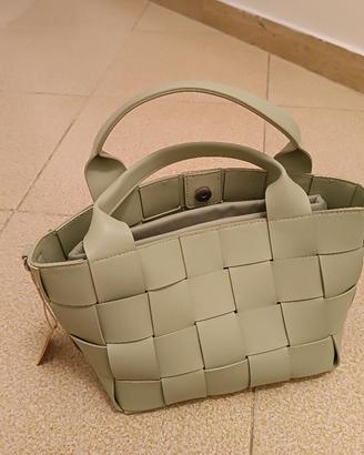borsa donna Carpisa pistacchio