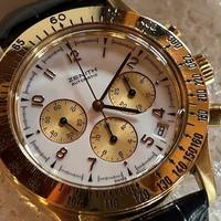 ZENITH EL PRIMERO DE LUCA ORO 18KT FULL SET