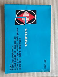 CATALOGO GILERA 1978 RICAMBI 50GR2