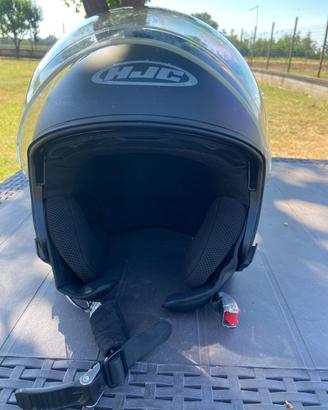Casco moto hjc jet