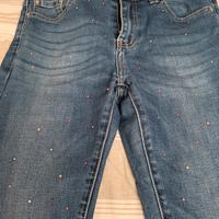 Jeans Mimi’Mua’con brillantini