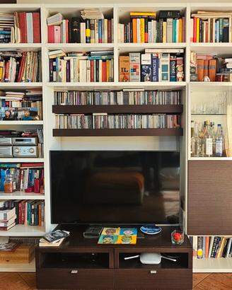 LIBRERIA PER SOGGIORNO