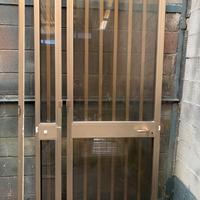 Portoncino ingresso alluminio