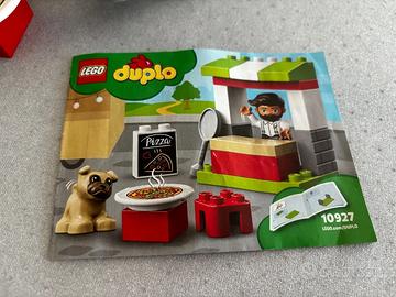 lego duplo pizza stand 10927 chiosco della pizza