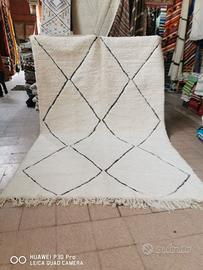 Grande tappeto berbero in lana, 3,5 x 2,5 m