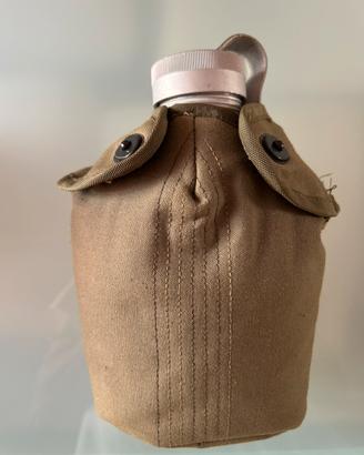 Borraccia Esercito Militare vintage nuova