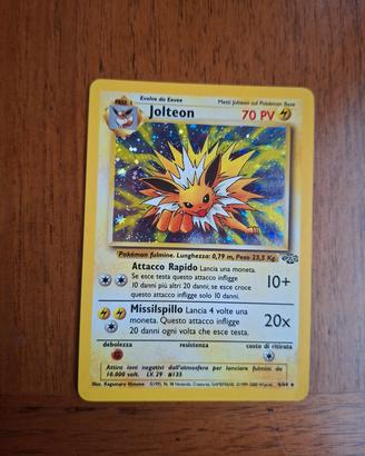 Jolteon 4/64 Jungle Card Pokemon 2000