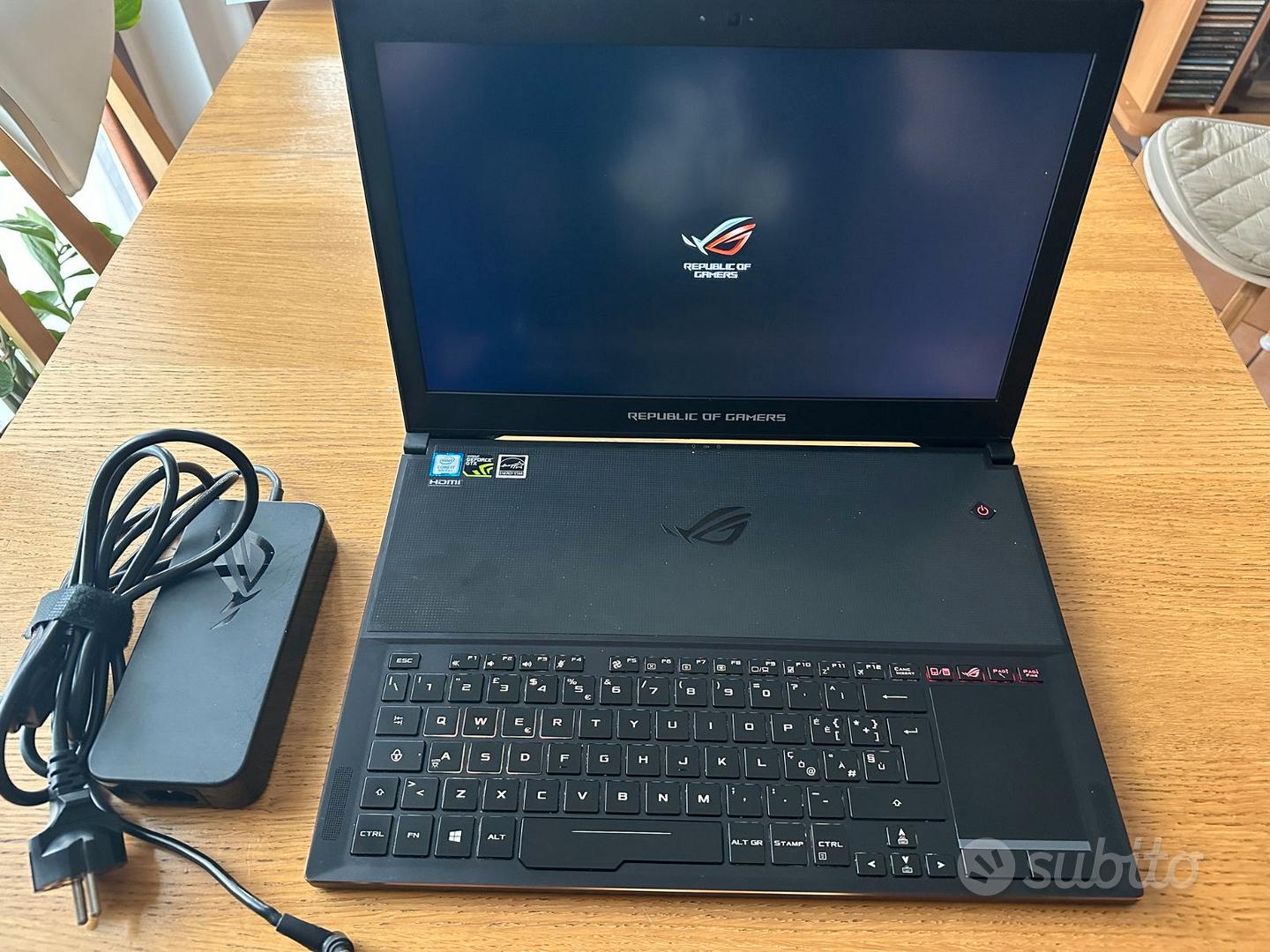 portatile gaming ASUS ROG GX501 GTX1080-8GB laptop - Informatica In ...