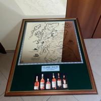 MAP CLASSIC MALTS SIX OF SCOTLAND DISCOVERING