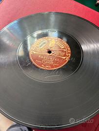 Disco 78 giri – Pagliacci / Zazà – Martinez Patti