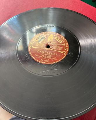 Disco 78 giri – Pagliacci / Zazà – Martinez Patti