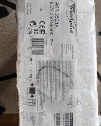 Piano cottura gas inox Whirlpool 