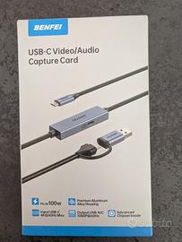 Scheda Acquisizione Video/Audio USB-C BENFEI