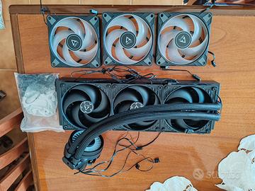 AIO Arctic Freezer III RGB + 3 ventole nere