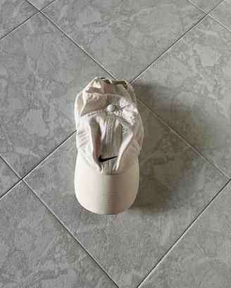 Cappellino Nike bianco unisex regolabile