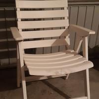 2 Sedie Pieghevoli da Giardino